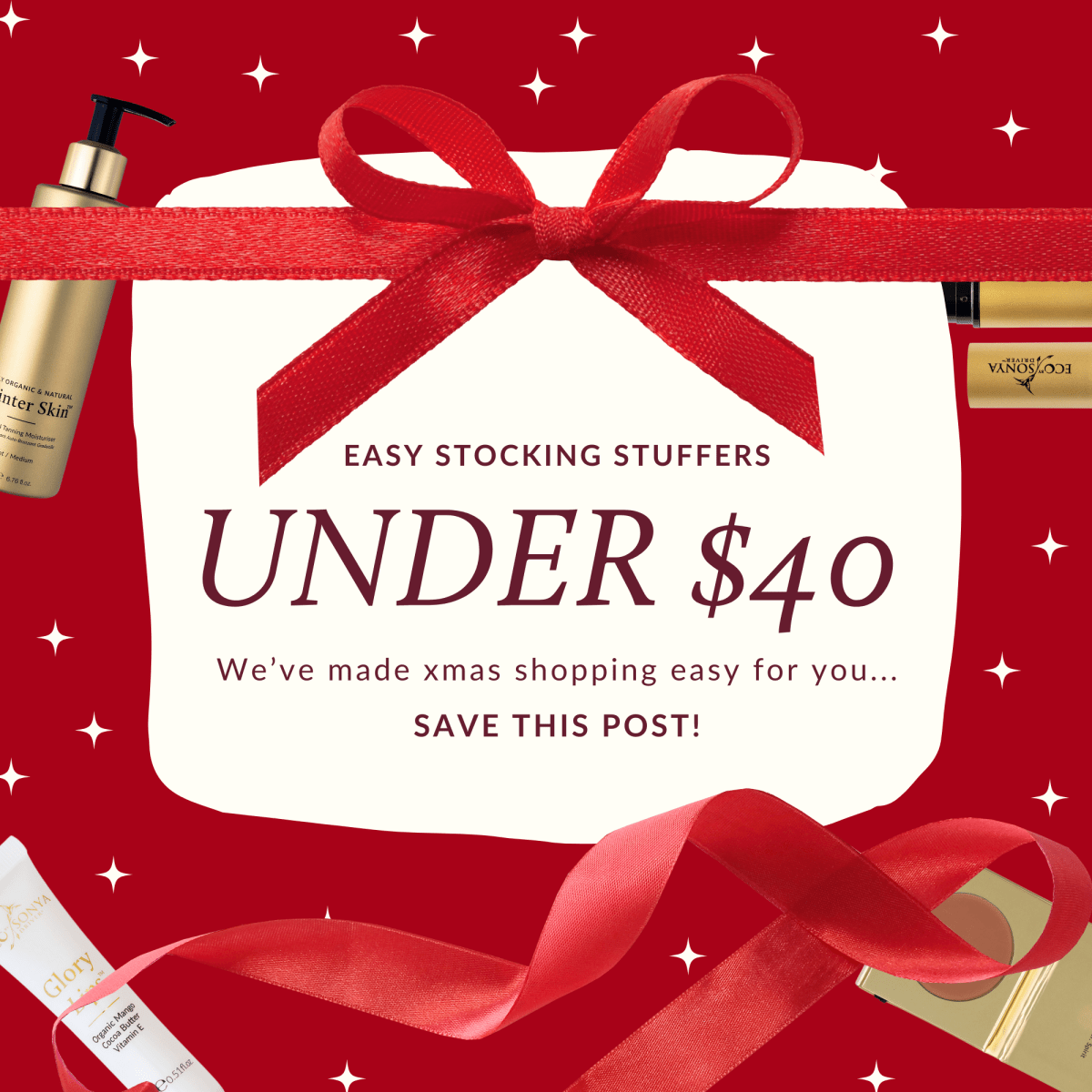 Stocking Stuffers Under $40 - Eco By Sonya Australia