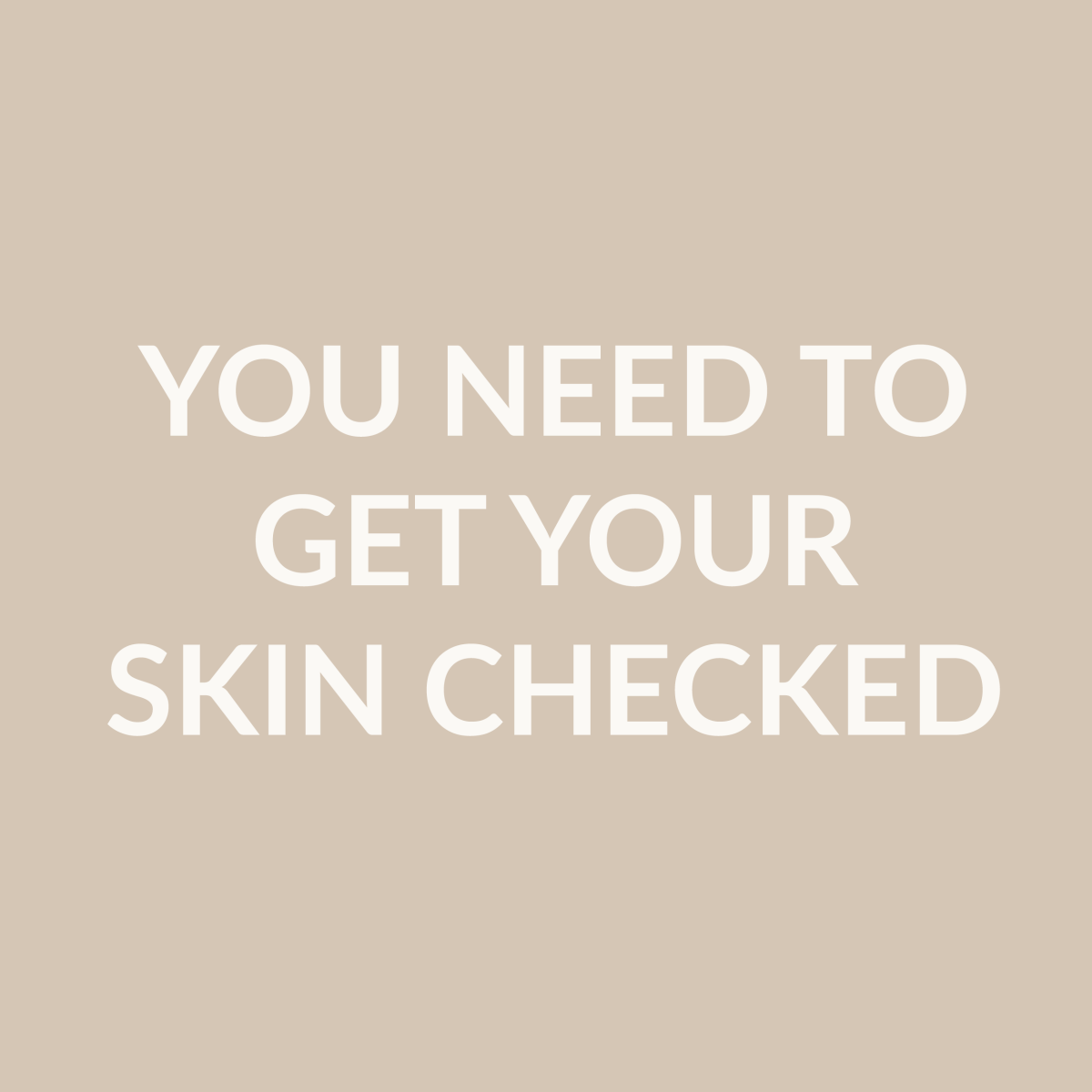 You Need To Book Your Skin Check - Eco Tan Australia