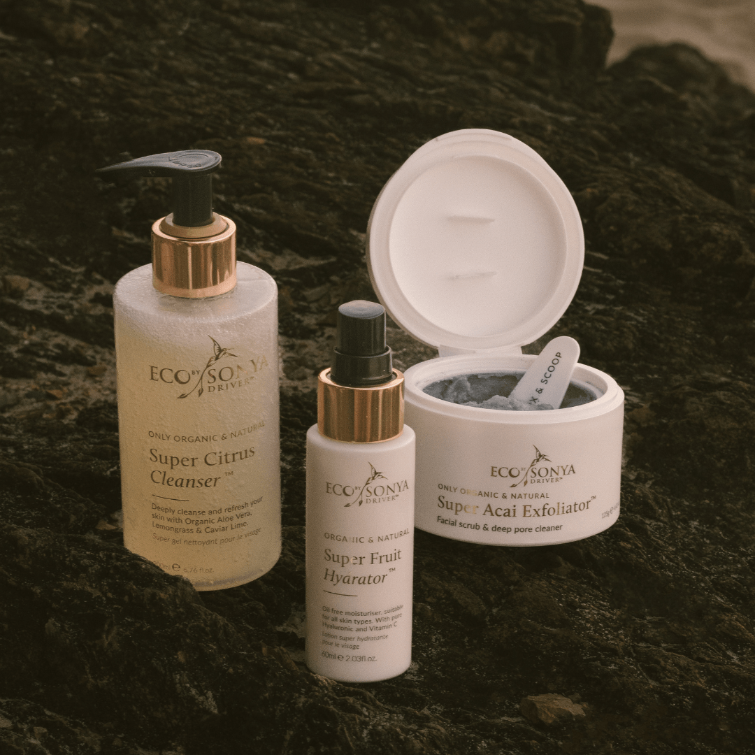 3 Step Skincare System With Acai Exfoliator - Eco Tan Australia