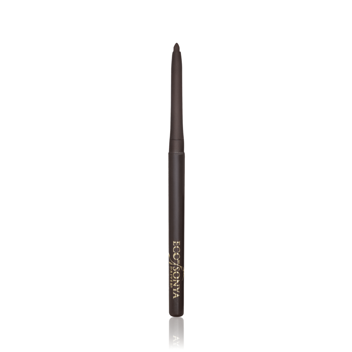 Eco by Sonya rich brown mechanical eyeliner pencil with clean ingredients