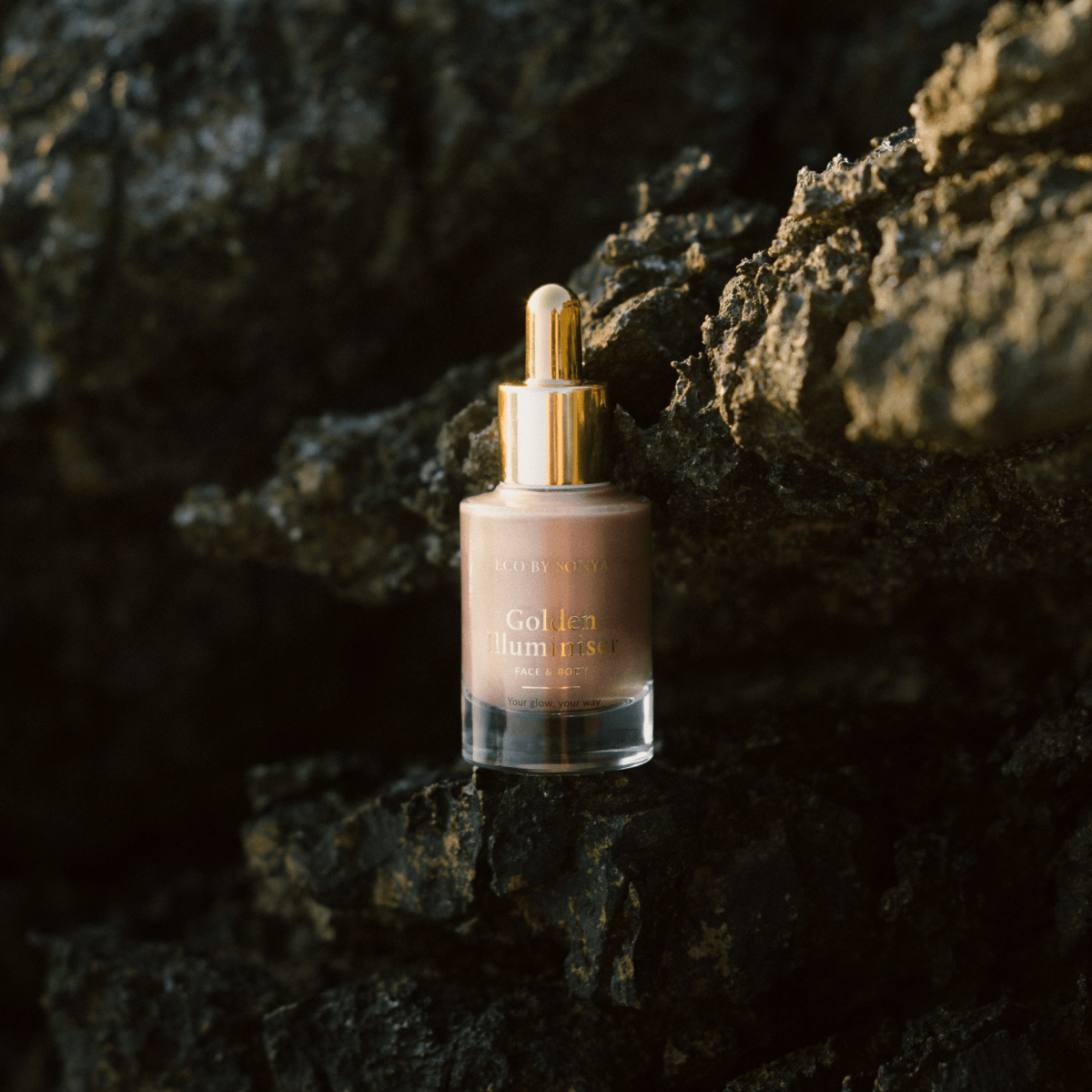 Golden Illuminiser, best Makeup from Eco By Sonya Australia