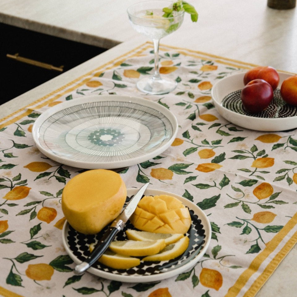Sophia's Limone Tea Towels - Eco Tan Australia